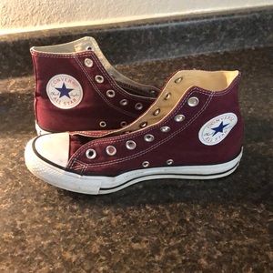 Converse All Star Maroon/Burgundy high top